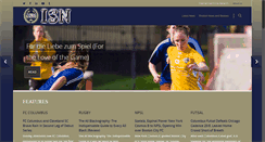 Desktop Screenshot of isnsoccer.com